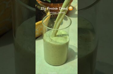 High Protein Sattu Buttermilk | Healthy Summer Drink | Weight Loss Friendly#highprotein #summerdrink