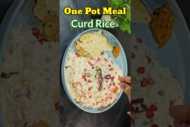 Summer Special Healthy and Delicious One Pot Meal | Tadka  Rice Recipe #shorts #curdrice #tadkarice