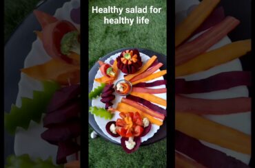 Healthy salad in diet for healthy life  Dr. Sunita Chandra