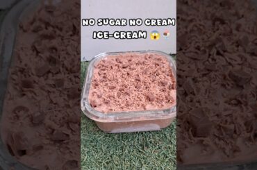 Viral healthy Chocolate ice cream#shorts #recipe #chocolate #icecream #healthy #shortsfeed #tranding