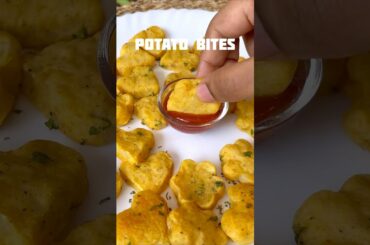 Easy and Healthy Potato snack in air fryer | potato bites #potato #eveningsnacks #easysnacks #food