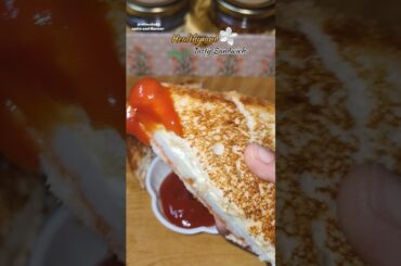 Easy Breakfast Sandwich Recipe|5-Minute Tasty Sandwich Recipe || #shorts #trending #viral #sandwich