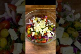 Easy Healthy Salad Recipe #shorts