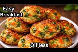 No Flour No Maida High Protein Healthy Breakfast Recipe| Easy Tiffin Ideas For Kids/Lunch Box recipe