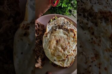 Easy Breakfast Recipes Indian #shorts #viral #trending #breakfast #eggtoast #avocado #ytshorts #yt