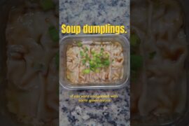 Making healthy food NOT boring EP 1: Soup Dumplings