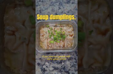 Making healthy food NOT boring EP 1: Soup Dumplings