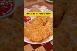 Stock Bekal Anak Seminggu! Perkedel Udang Sayur Tinggi Protein, Tinggal Goreng dari Freezer! #shorts