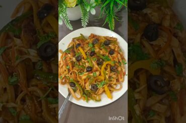 Healthy Homemade chowmin@Yummyspicesfood #tasty #healthy #cooking #food #recipe #ideas #shorts