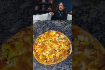 Rotizza | Viral Recipe #shorts #viral #rotizza