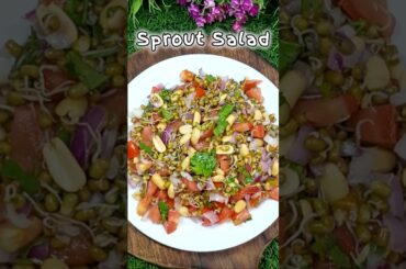 Waightloss Sprout Salad | Healthy Sprout  Salad #salad #waighloss #youtubeshorts