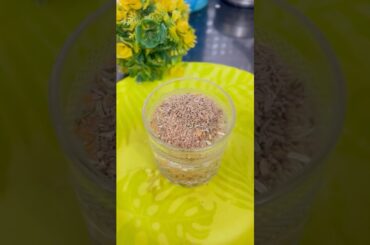 30 Days Challenge | Morning Drink #healthy #drink #dryfruits #shorts #yt #recipe #food #viralvideo