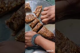 healthy tasty dry fruit ke Barfi Jo Vrat mein bhi kha sakte  Barfi Recipe |Dry Fruit Burfi Roll |