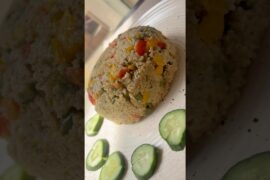 Quinoa fried veggies version || healthy quinoa recipe for protein lovers #foodie