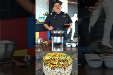 Healthy Snack in 10 Minutes | Black Channa Recipe | High Protein Snack | Black Channa Sundal Tamil