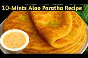 10-Min Healthy Breakfast Recipe With Potato | Egg Paratha Recipe | Aloo Ka Paratha | nashta