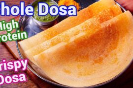 Chole Dosa Recipe | Crispy Channa Dosa High Protein Breakfast - Quick Healthy Breakfast Idea