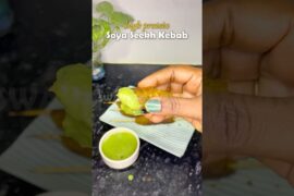 Soya Seekh Kebab | High Protein Snack | No Oven Recipe