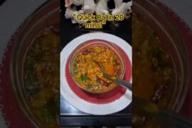 Healthy & Quick Dal Fry|Easy Red Lentils Curry Recipe | Masoor Dal Recipe#shortsfeed #ytshorts