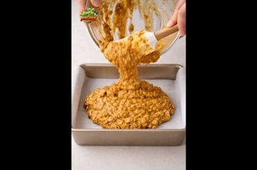 No-Bake Oat Peanut Butter Bars | Healthy Energy Snack! #easynutrition #food #healthyfood #shorts