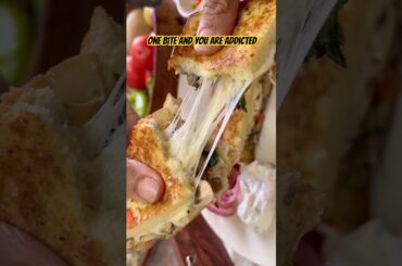 20G protein in 350 calories #sandwich #mushroom #frenchtoast #cheesesandwich #consciousrasoi