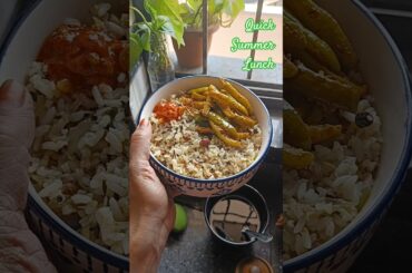 Easy Cucumber & bottle gourd Rice | Healthy Lunch for summers #kalpanacooks #onepotrice