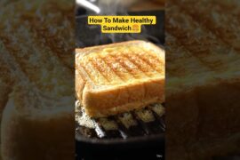 Simple Healthy Sandwich in 1 Minute | Easy Breakfast #cookingshorts #youtubeshorts #shorts #food
