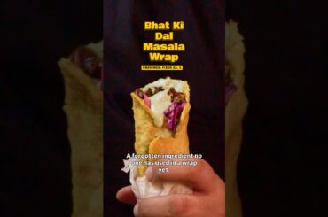30g Protein Bhatt Ki Dal Black Soybean Wrap #Shorts