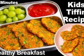 No Maida Easy and Healthy Breakfast Recipes | Kids Lunchbox Recipe | Healthy Tiffin Recipes | Nashta