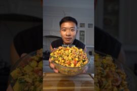 LOADED chicken salad recipe #healthyrecipes