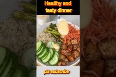 Quick Healthy Dinner Idea for Two | Easy Meal #shortsfeed