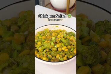 chole salad recipe for weight loss|high protein vegetarian salad|Chickpea salad