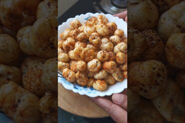 Roasted Masala Makhana Snacks #shorts #snacks #weightloss
