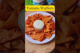 Crispy Tomato Chips Recipe  #snacks #shorts #cooking l crispyfoodkitchen