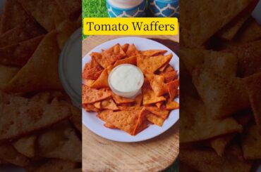 Crispy Tomato Chips Recipe  #snacks #shorts #cooking l crispyfoodkitchen