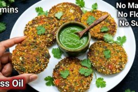 No Maida No Flour Healthy Breakfast Recipe | Tiffin Recipes | Kids Lunchbox | Easy Breakfast Recipe