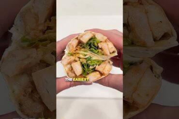 Low Calorie Buffalo Chicken Snack Wrap!