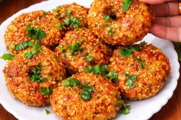 Stop Eating Bread Try This Moong Daal Donuts | Kid's Tiffin Ideas | Healthy Breakfast Recipe