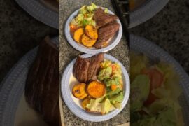 honestly not bad for the price!  #healthydinner #dinner #meals #steak #steakdinner