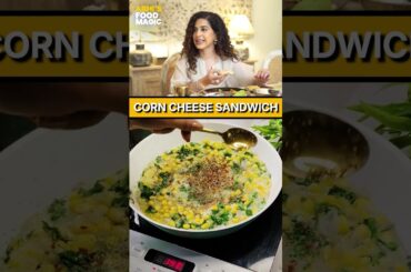 Raghav Chadda's Favourite Spinach Corn Cheese Sandwich Recipe | #sandwich #cooking #recipe #shorts