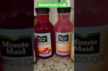 || Minute Maid Zero Sugar|| 5 calories per 240 ml|| low calorie juices|| sweet|| new mom americancub