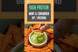 High Protein Desi Green Dip/Dressing #viral #shorts #food #recipe #trending #salad #healthy