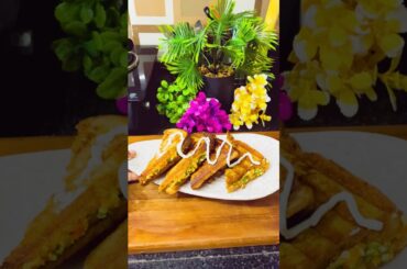 Healthy sandwich for weight loss #recipe #shortvideo