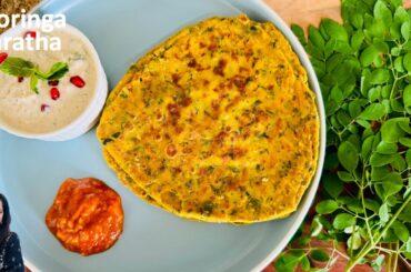 Moringa Paratha Recipe | Healthy & Iron Rich Breakfast | Weight Loss Recipe