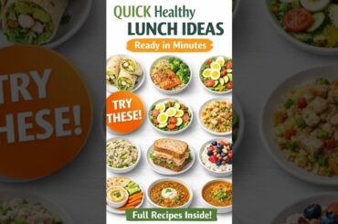 Link in Description #HealthyLunch #QuickMeals #LunchIdeas #HealthyRecipes #MealPrep