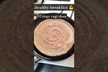 healthy breakfast recipe ragi dosa #ragirecipes #dosarecipe #ragidosarecipe #ragi
