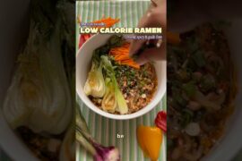 Low calorie ramen bowl ????                  #healthyfood #shirataki #ramennoodles #spicyfood