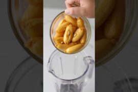 jackfruit juice #pancake #healthybreakfast #recipe