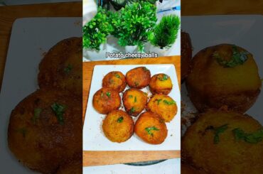 Not Fried Bread Bombs Recipe | Potato Stuffed Bread  Balls #shorts #viralvideo #crispy #viralsnacks