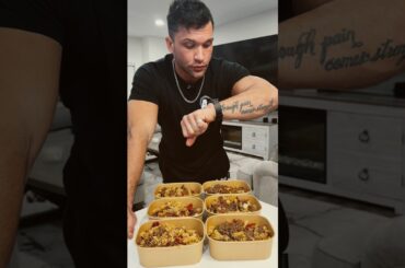 I only make high protein meal preps